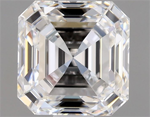 Foto Diamante Natural 1.01 quilates, Asscher , Color F, claridad VVS1 y certificado GIA de