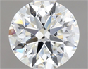 Natural Diamond 0.85 Carats, Round with Excellent Cut, J Color, SI2 Clarity and Certified by GIA