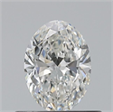 Natural Diamond 0.50 Carats, Oval with  Cut, F Color, VS1 Clarity and Certified by GIA