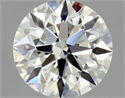Diamante Natural 0.70 quilates, Redondo , Color H, claridad VVS1 y certificado GIA