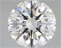 Lab Grown Diamond 4.03 Carats, Round with Ideal Cut, E Color, VVS2 Clarity and Certified by IGI