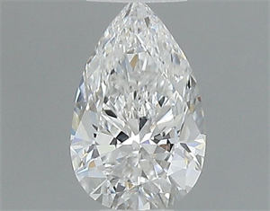 Foto Diamante Natural 0.30 quilates, De pera , Color E, claridad VS1 y certificado GIA de