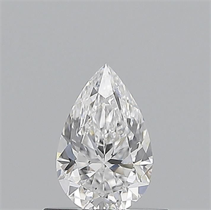 Picture of Natural Diamond 0.50 Carats, Pear with  Cut, D Color, VS1 Clarity and Certified by GIA