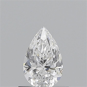 Picture of Natural Diamond 0.50 Carats, Pear with  Cut, D Color, VS1 Clarity and Certified by GIA