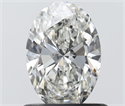 Diamante Natural 0.71 quilates, Ovalado , Color G, claridad VS2 y certificado IGI