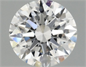 Lab Grown Diamond 1.07 Carats, Round with Excellent Cut, D Color, VS1 Clarity and Certified by IGI