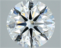 Diamante Natural 2.50 quilates, Redondo , Color G, claridad VS1 y certificado GIA