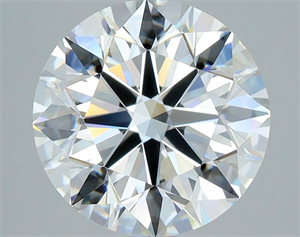 Foto Diamante Natural 2.50 quilates, Redondo , Color G, claridad VS1 y certificado GIA de