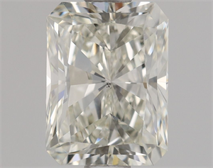 Picture of Natural Diamond 1.01 Carats, Radiant with  Cut, J Color, VS2 Clarity and Certified by GIA