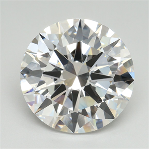 Picture of Lab Grown Diamond 7.02 Carats, Round with Excellent Cut, E Color, VS1 Clarity and Certified by IGI
