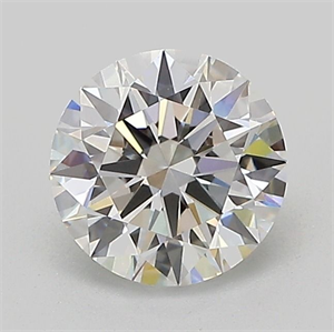 Picture of Lab Grown Diamond 1.05 Carats, Round with Ideal Cut, D Color, VS1 Clarity and Certified by IGI