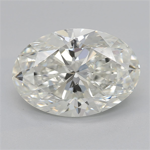 Picture of Natural Diamond 3.02 Carats, Oval with  Cut, J Color, SI1 Clarity and Certified by GIA