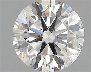 Picture of Natural Diamond 0.90 Carats, Round with Excellent Cut, I Color, SI1 Clarity and Certified by GIA