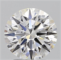 Del inventario de diamantes de laboratorio, 2.04 quilates, Redondo , Color D, claridad VVS1 y certificado GIA