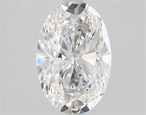 Picture of Natural Diamond 1.50 Carats, Oval with  Cut, D Color, VS2 Clarity and Certified by GIA