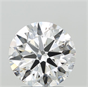 Del inventario de diamantes de laboratorio, 2.55 quilates, Redondo , Color F, claridad VVS2 y certificado IGI