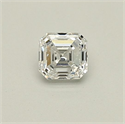 Natural Diamond 0.30 Carats, Asscher with  Cut, E Color, SI1 Clarity and Certified by GIA