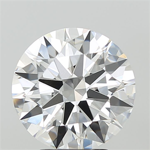 Picture of Lab Grown Diamond 4.32 Carats, Round with Ideal Cut, F Color, VS1 Clarity and Certified by IGI