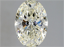 Diamante Natural 1.21 quilates, Ovalado , Color K, claridad VVS1 y certificado GIA