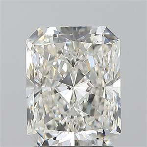 Picture of Natural Diamond 2.01 Carats, Radiant with  Cut, J Color, SI1 Clarity and Certified by GIA