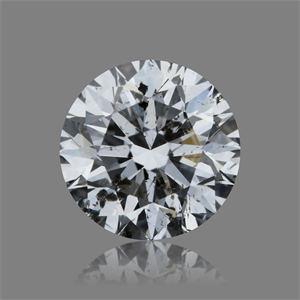 Picture of Natural Diamond 0.70 Carats, Round with Very Good Cut, E Color, I1 Clarity and Certified by GIA