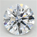 Del inventario de diamantes de laboratorio, 2.48 quilates, Redondo , Color D, claridad VVS1 y certificado GIA