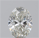 Natural Diamond 1.50 Carats, Oval with  Cut, I Color, SI2 Clarity and Certified by GIA
