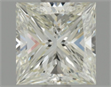 Natural Diamond 0.70 Carats, Princess with  Cut, K Color, VVS1 Clarity and Certified by GIA