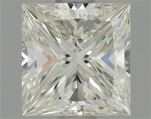 Picture of Natural Diamond 0.70 Carats, Princess with  Cut, K Color, VVS1 Clarity and Certified by GIA