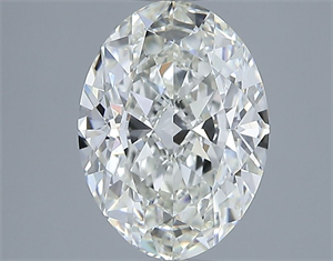 Foto Diamante Natural 2.01 quilates, Ovalado , Color H, claridad IF y certificado IGI de