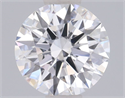 Del inventario de diamantes de laboratorio, 0.73 quilates, Redondo , Color D, claridad VVS1 y certificado IGI
