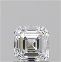 Diamante Natural 0.95 quilates, Asscher , Color G, claridad VS1 y certificado GIA