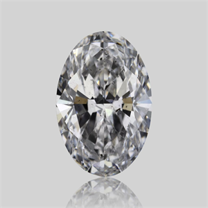 Picture of Natural Diamond 1.01 Carats, Oval with  Cut, D Color, SI2 Clarity and Certified by GIA