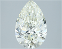 Natural Diamond 2.70 Carats, Pear with  Cut, J Color, VS1 Clarity and Certified by IGI