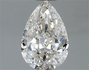 Picture of Natural Diamond 1.20 Carats, Pear with  Cut, H Color, SI2 Clarity and Certified by IGI