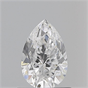 Diamante Natural 0.70 quilates, De pera , Color D, claridad VVS1 y certificado GIA