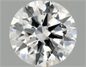 Lab Grown Diamond 1.46 Carats, Round with Ideal Cut, F Color, VS1 Clarity and Certified by IGI