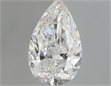 Diamante Natural 0.30 quilates, De pera , Color G, claridad SI1 y certificado GIA