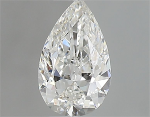 Foto Diamante Natural 0.30 quilates, De pera , Color G, claridad SI1 y certificado GIA de