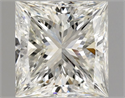 Natural Diamond 1.01 Carats, Princess with  Cut, J Color, VVS2 Clarity and Certified by GIA