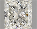 Natural Diamond 1.01 Carats, Princess with  Cut, J Color, VVS2 Clarity and Certified by GIA