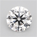 Del inventario de diamantes de laboratorio, 1.00 quilates, Redondo , Color D, claridad VVS2 y certificado IGI