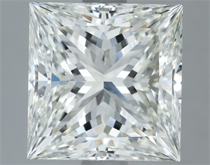 Foto Diamante Natural 3.52 quilates, Princesa , Color I, claridad VS2 y certificado IGI de