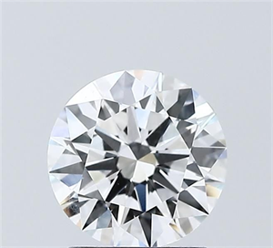Picture of Lab Grown Diamond 1.52 Carats, Round with Ideal Cut, F Color, VVS2 Clarity and Certified by IGI