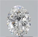 Diamante Natural 0.70 quilates, Ovalado , Color E, claridad VVS2 y certificado GIA