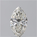 Natural Diamond 1.50 Carats, Marquise with  Cut, H Color, SI2 Clarity and Certified by GIA