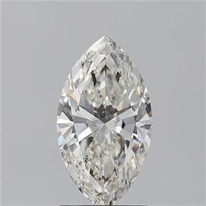 Picture of Natural Diamond 1.50 Carats, Marquise with  Cut, H Color, SI2 Clarity and Certified by GIA