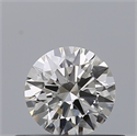 Natural Diamond 0.41 Carats, Round with Excellent Cut, G Color, VVS2 Clarity and Certified by IGI