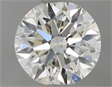 Natural Diamond 0.52 Carats, Round with Excellent Cut, F Color, SI2 Clarity and Certified by IGI