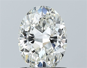 Picture of Natural Diamond 0.90 Carats, Oval with  Cut, H Color, VVS2 Clarity and Certified by GIA
